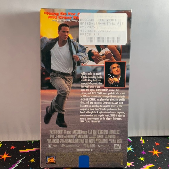 Pre-owned Blockbuster VHS Speed bundle (2 Films) - Picture 2 of 12